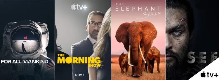 apple tv + series e filmes