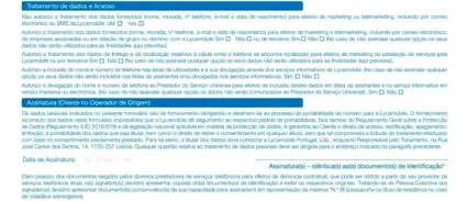 Assinar Formulário Portabilidade Lyca Mobile