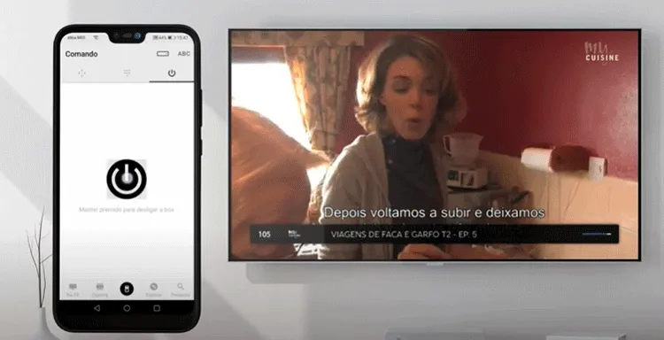 Desligar Box no MEO Remote