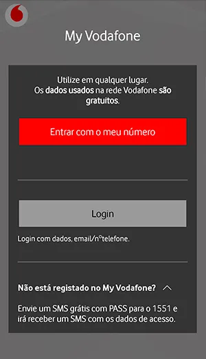 Entrar app my Vodafone