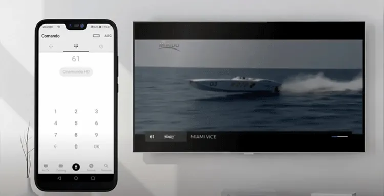 Escolher Canal no MEO Remote
