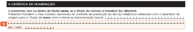minuta portabilidade nowo
