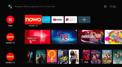 Atualização NOWO Box Android 4K