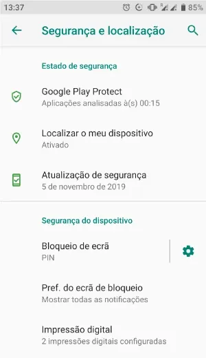 ativar localizacao telemovel