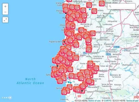 Mapa Cobertura Fibra