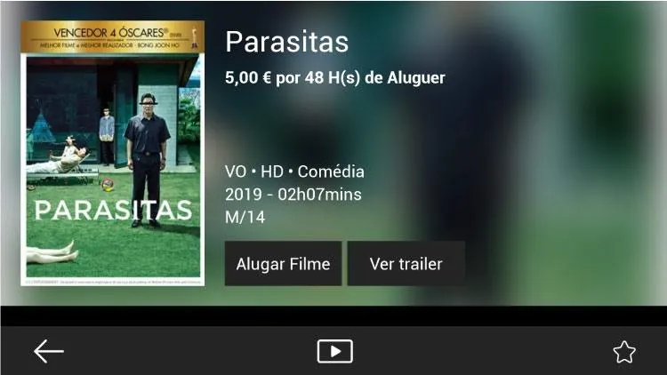Escolher Filmes MEO Videoclube