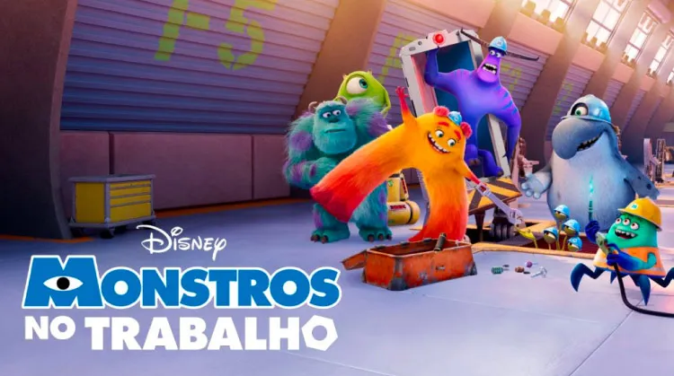 Série Disney + Monstros ao Trabalho