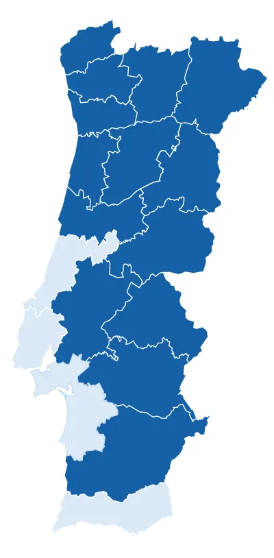 nowo cobertura mapa