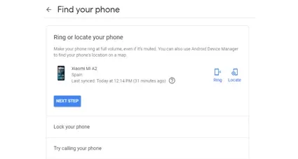 find my device google