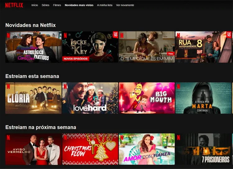 Top Séries Netflix Portugal