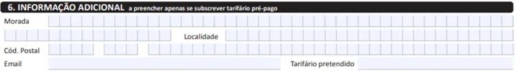 dados formulario portabilidade uzo 5