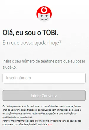 vodafone chat